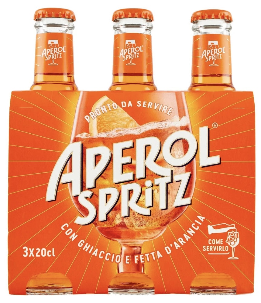 Aperol - Spritz 20cl x 3 | BORGOVIVO SHOP
